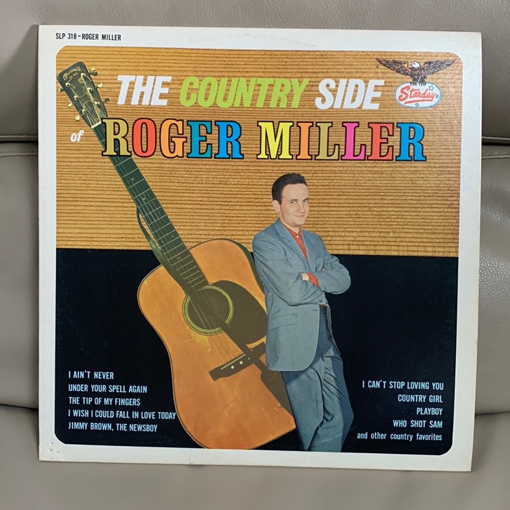 The Country Side Roger Miller 1965 Vinyl Record